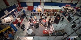 170 Aussteller haben sich bereits für die BAUExpo 2018 angemeldet. Foto: Sieber/Picturebear